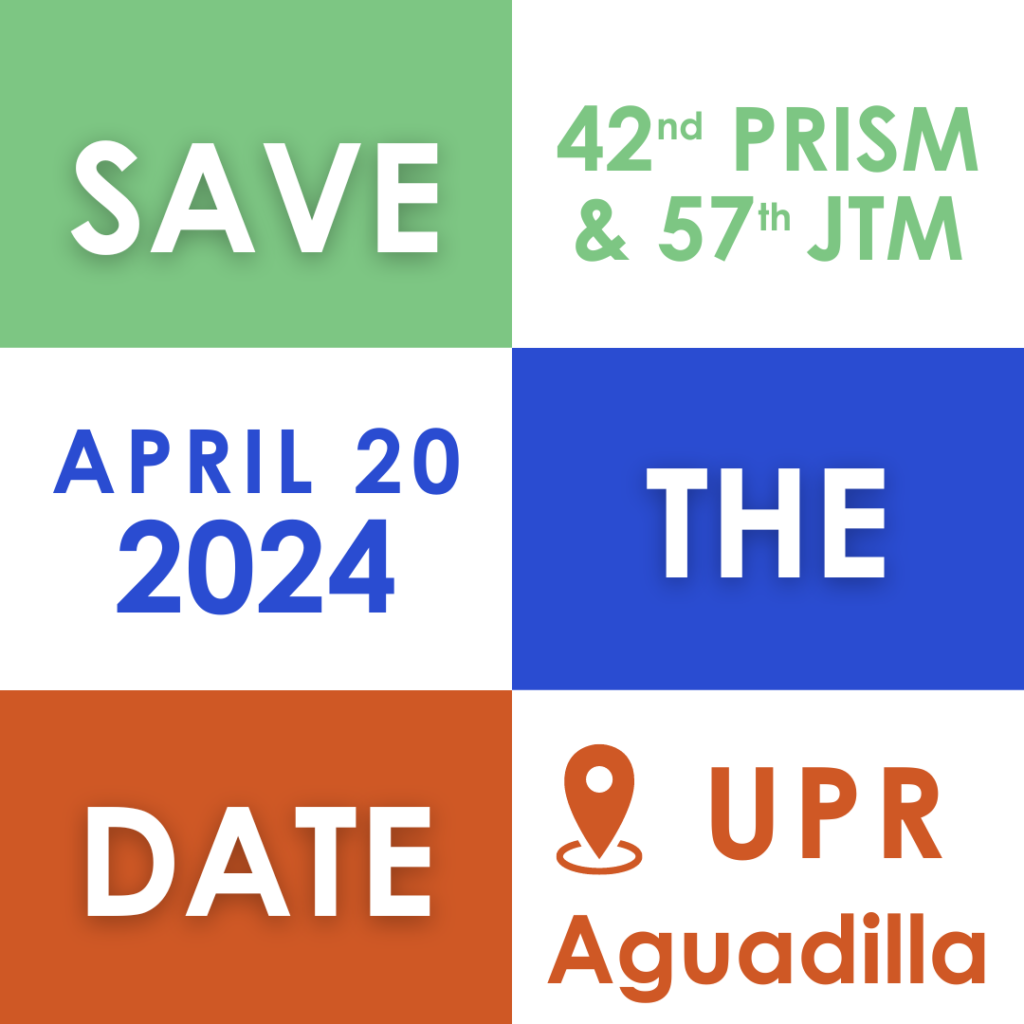 2024 JTM/PRISM - Save the date: April 20, 2024