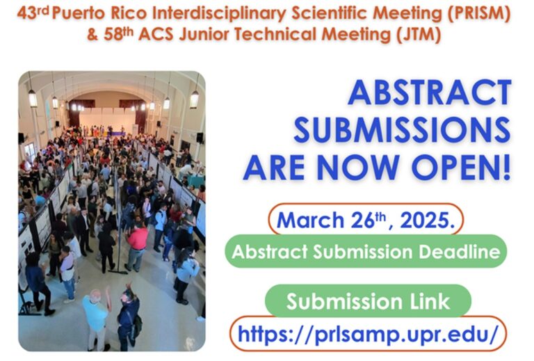 Abstract Subission are Now Open for 2025 PRISM/JTM event